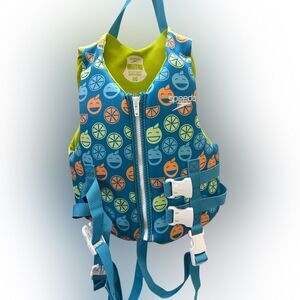Used once Speedo Kids' Life Vest coast guard approved